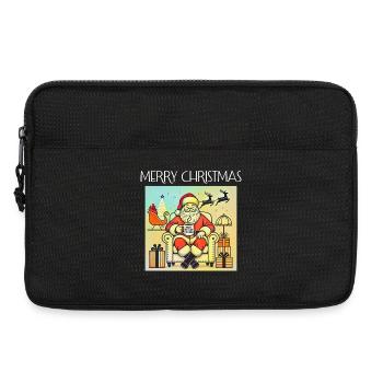 MERRY CHRISTMAS - Sacoche pour ordinateur portable 13 pouces - noir - Devant