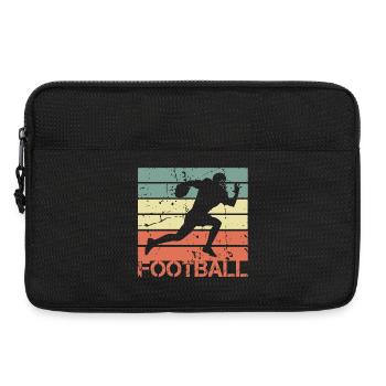 American Footballer - Laptop bag 13" - black - Front
