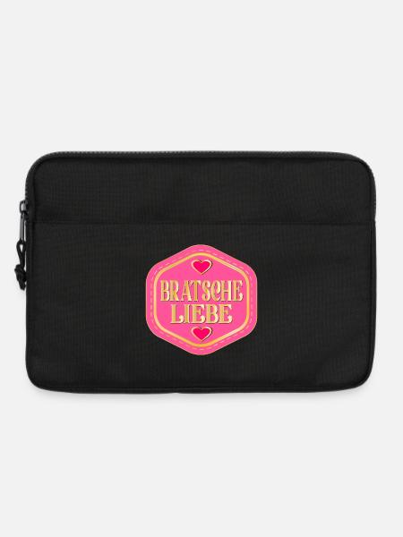 MUSIK INSTRUMENT BRATSCHE LIEBE - Laptoptasche 13" - Schwarz