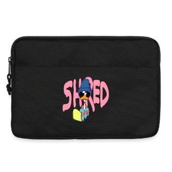 Shred - Laptop bag 13" - black - Front