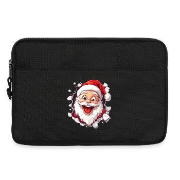 Merry Santa Claus - Laptop bag 13" - black - Front