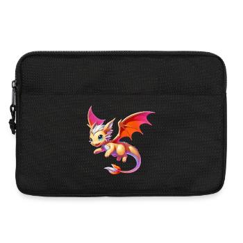 Drache - Laptoptasche 13" - Schwarz - Vorne