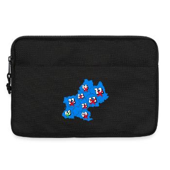 Midi-Pyrénées Region - Laptoptasche 13" - Schwarz - Vorne