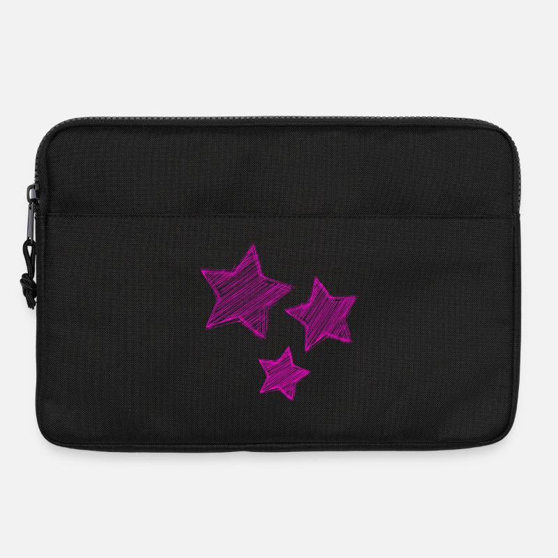 STERN. HERZ. PAAR. VALENTINSTAG - Laptoptasche 13" - Schwarz