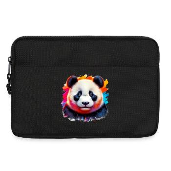 Panda - Laptoptasche 13" - Schwarz - Vorne