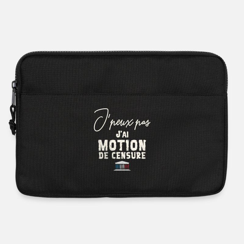 Ich kann, ich kann einen Mißtrauensantrag stellen - Laptoptasche 13" - Schwarz