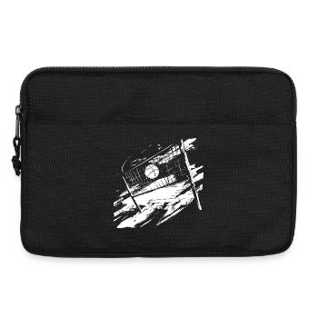 Croquis de volley-ball - Sacoche pour ordinateur portable 13 pouces - noir - Devant