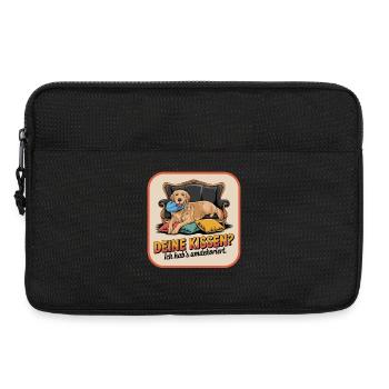 Golden Retriever Your Pillow Redecorated Dog - Laptop bag 13" - black - Front