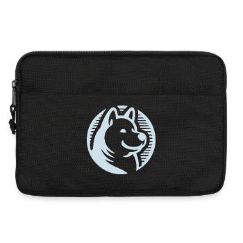 Schneeflocke - Laptoptasche 13" - Schwarz - Vorne
