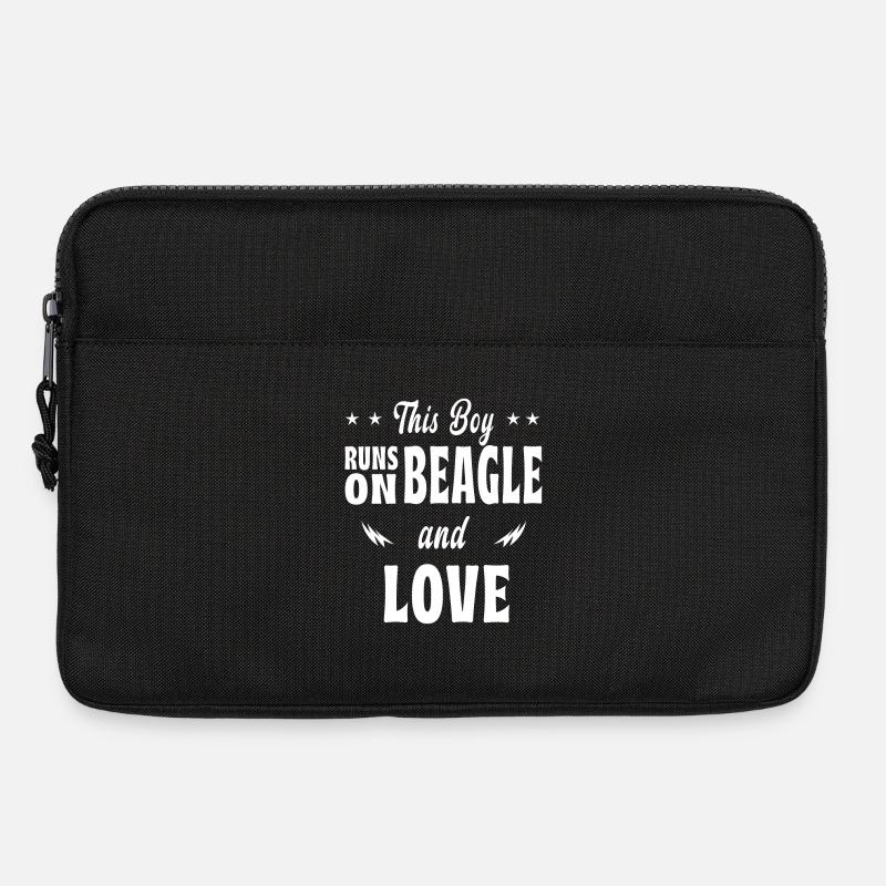 Dieser Junge Beagle Design - Laptoptasche 13" - Schwarz