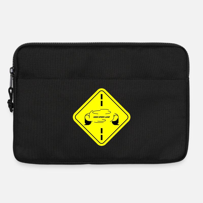 Hochgeschwindigkeitsspur - Laptoptasche 13" - Schwarz