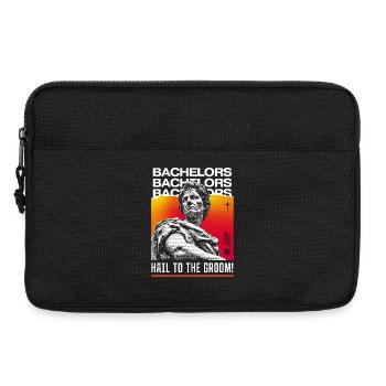 Hail to the Groom - Bachelor Party - Laptop bag 13" - black - Front