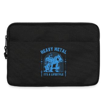 Heavy Metal – Ritter & Pferd lifestyle design - Sacoche pour ordinateur portable 13 pouces - noir - Devant
