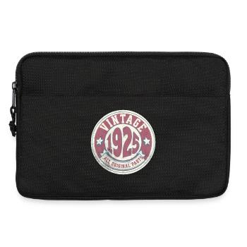 Design Vintage 1925 Logo Retro Style - Laptop bag 13" - black - Front