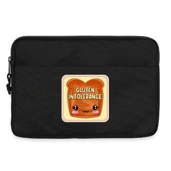GLUTEN INTOLERANCE CELIAC DISEASE - Laptop bag 13" - black - Front