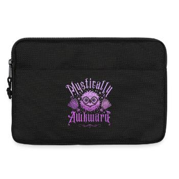Magically clumsy – Owl Magic - Laptop bag 13" - black - Front