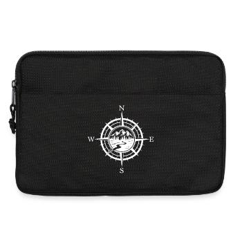 Berge - Das Abenteuer wartet auf Sie - Laptoptasche 13" - Schwarz - Vorne