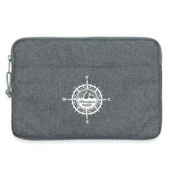 Berge - Das Abenteuer wartet auf Sie - Laptoptasche 13" - Grau meliert - Vorne