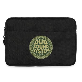 dub sound system - Laptop bag 13" - black - Front