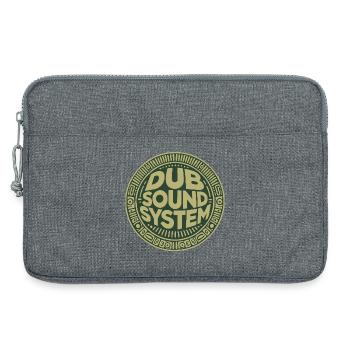Dub-Soundsystem - Laptoptasche 13" - Grau meliert - Vorne