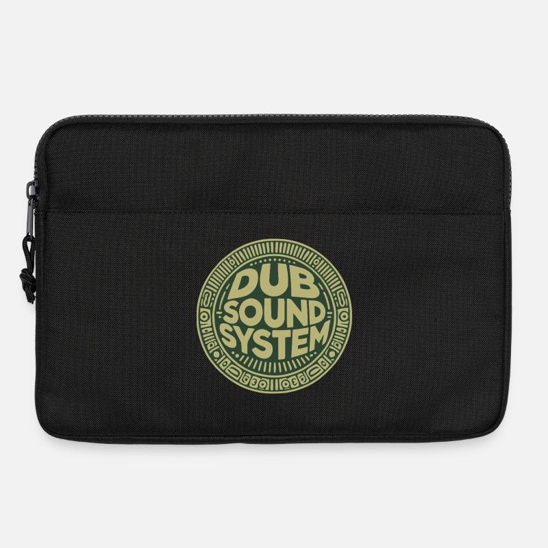 Dub-Soundsystem - Laptoptasche 13" - Schwarz