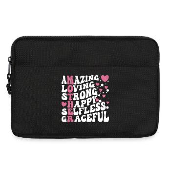 Die beste Mutter aller Zeiten - Laptoptasche 13" - Schwarz - Vorne