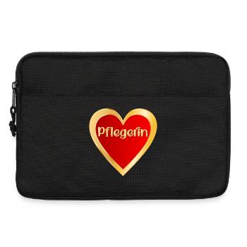 DANKESCHÖN PFLEGE - BERUF PFLEGERIN - Laptoptasche 13" - Schwarz - Vorne