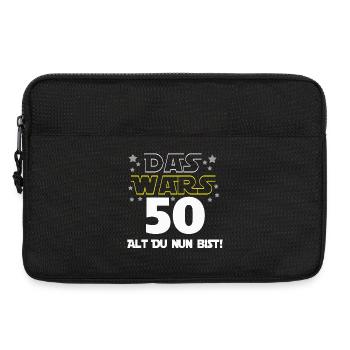 50th Birthday, Old You Now Are (25) - Laptop bag 13" - black - Front