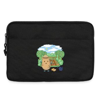 Cultivateur de pommes de terre Potager Pommes de terre Agriculteur - Sacoche pour ordinateur portable 13 pouces - noir - Devant
