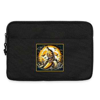 Spooky Halloween Banana - Laptop bag 13" - black - Front
