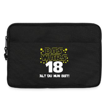 18ème anniversaire , 18 C’est ça vous avez l’âge maintenant ! - Sacoche pour ordinateur portable 13 pouces - noir - Devant
