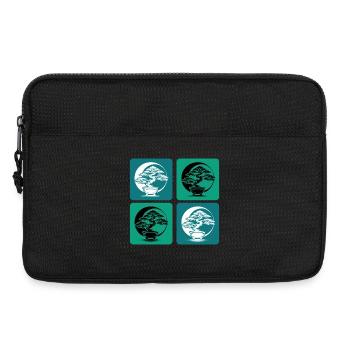 Bonsai Yin Yang - Laptop bag 13" - black - Front