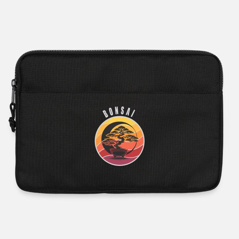 Bonsai Sunset - Laptop bag 13" - black