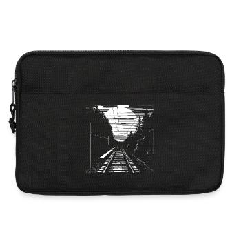 Graphique ferroviaire - Sacoche pour ordinateur portable 13 pouces - noir - Devant