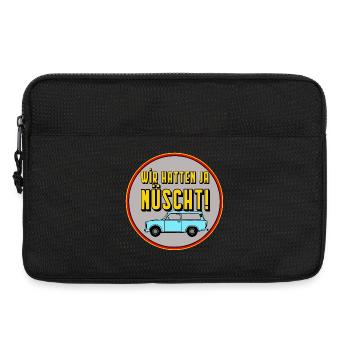 We had yes nüscht - GDR cult saying, monza man - Laptop bag 13" - black - Front