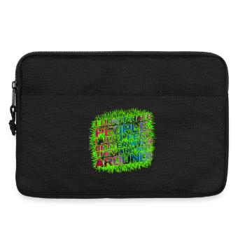 I dont hate people - Laptoptasche 13" - Schwarz - Vorne
