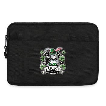 Saint-Patrick Bunny Bunny Bière Happy - Sacoche pour ordinateur portable 13 pouces - noir - Devant