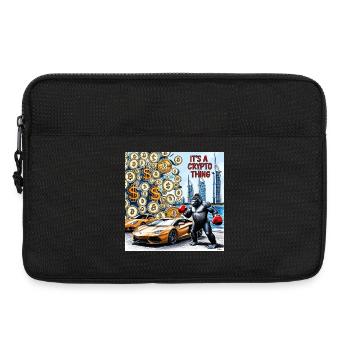 Crypto Gorilla City Drive - Sacoche pour ordinateur portable 13 pouces - noir - Devant