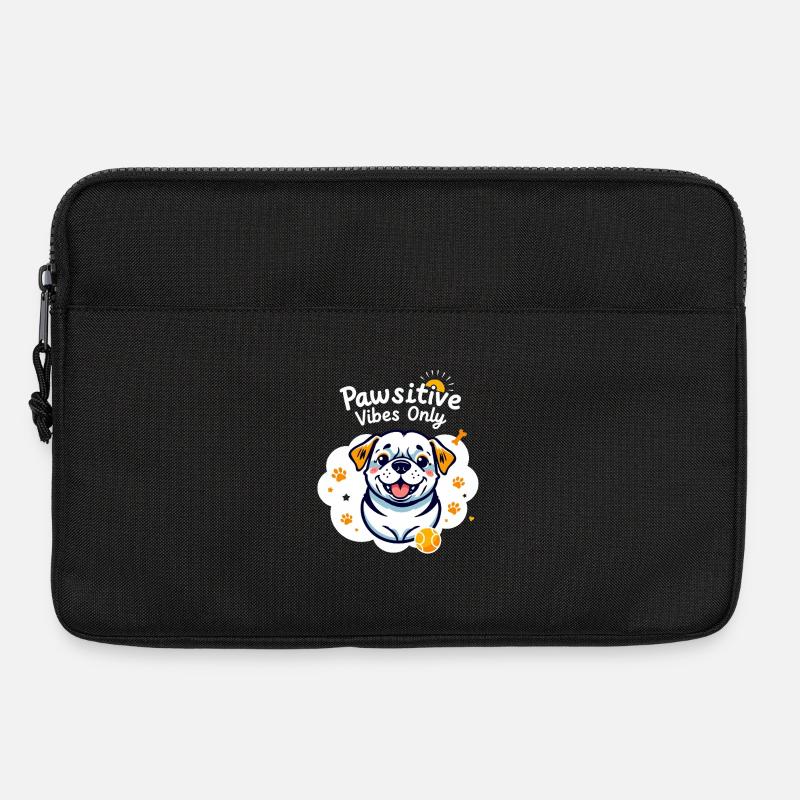 Pawsitive Vibes Only - Laptop bag 13" - black