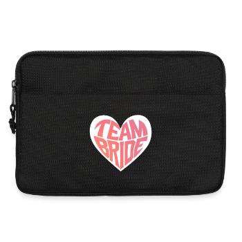 Équipe Bride Heart - Sacoche pour ordinateur portable 13 pouces - noir - Devant