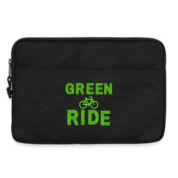GREEN RIDE - Sacoche pour ordinateur portable 13 pouces - noir - Devant