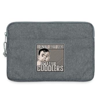 I Only Cry at Amateur Cuddlers - Laptoptasche 13" - Grau meliert - Vorne