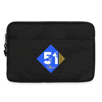51 - Laptoptasche 13" - Schwarz - Vorne
