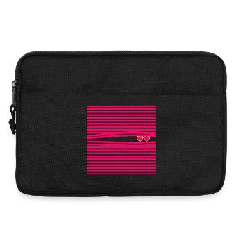 DÉCLARATION D’AMOUR RELATION CŒURS D’AMOUR - Sacoche pour ordinateur portable 13 pouces - noir - Devant