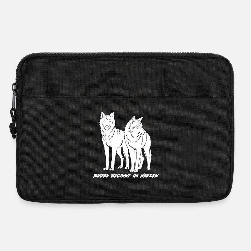 RUDEL BEGINNT IM HERZEN - Laptoptasche 13" - Schwarz