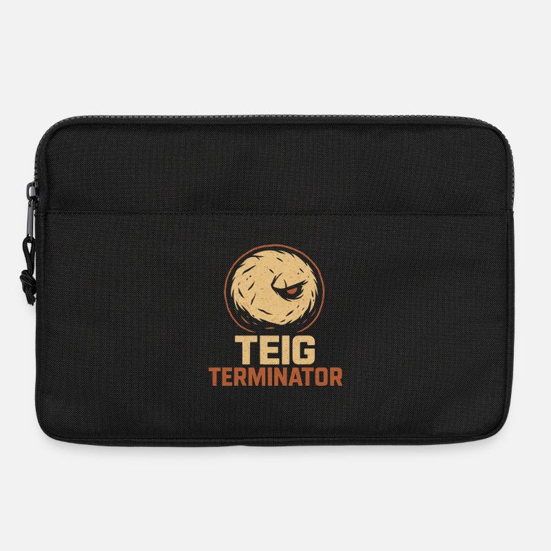 Dough Terminator Bread Design for Clay Heroes - Laptop bag 13" - black