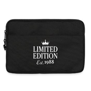 Limited Edition Est 1988 - Laptop bag 13" - black - Front
