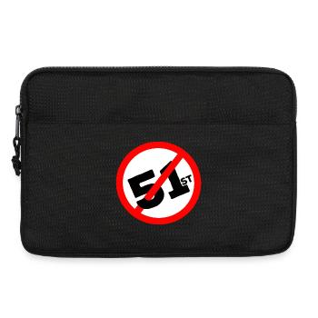 51e État Pas question - Sacoche pour ordinateur portable 13 pouces - noir - Devant