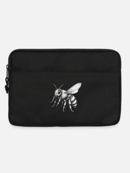 Eine Biene - Laptoptasche 13" - Schwarz