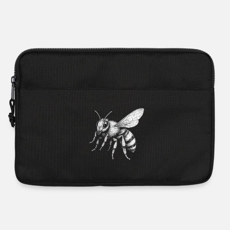 Eine Biene - Laptoptasche 13" - Schwarz